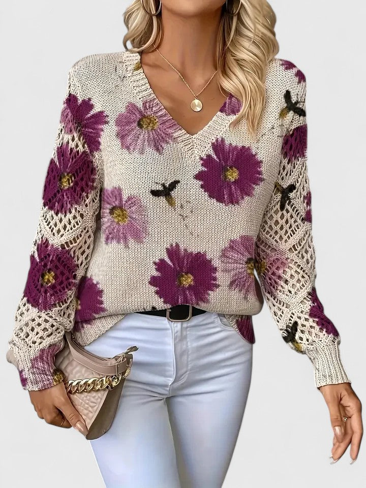 Jersey femenino cómodo, moderno y versátil para otoño e invierno