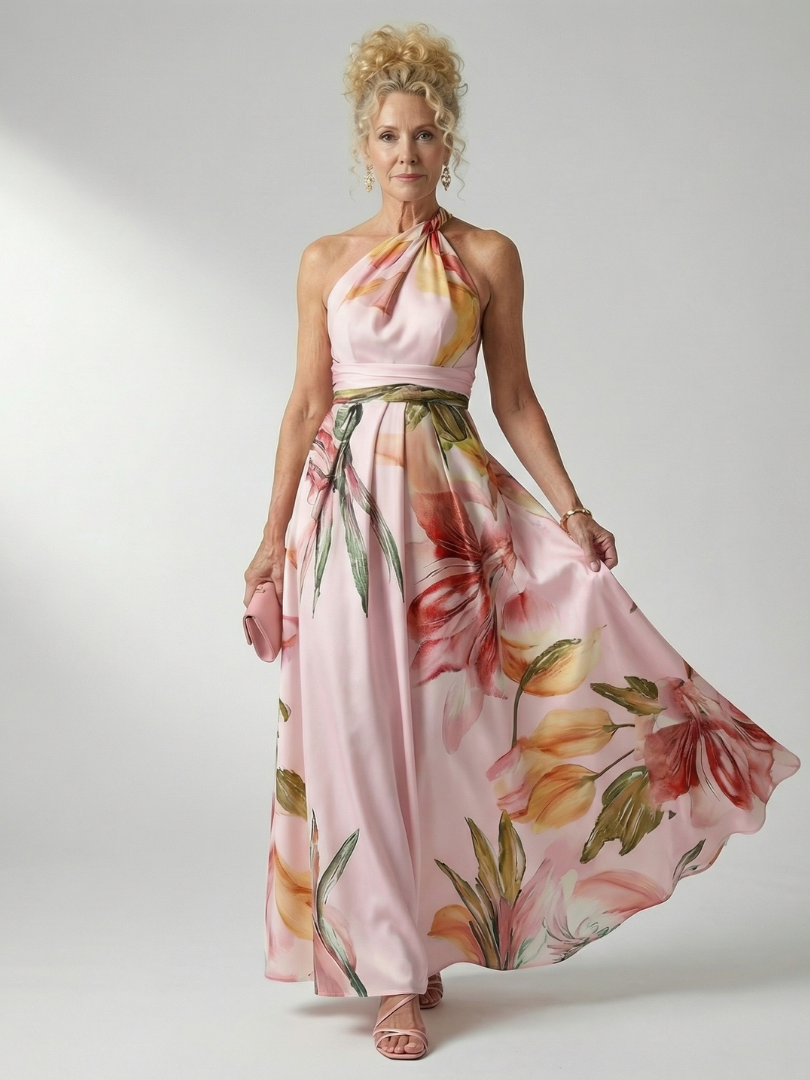 Vestido Maxi Floral Ligero | Estilo Bohemio para Mujer