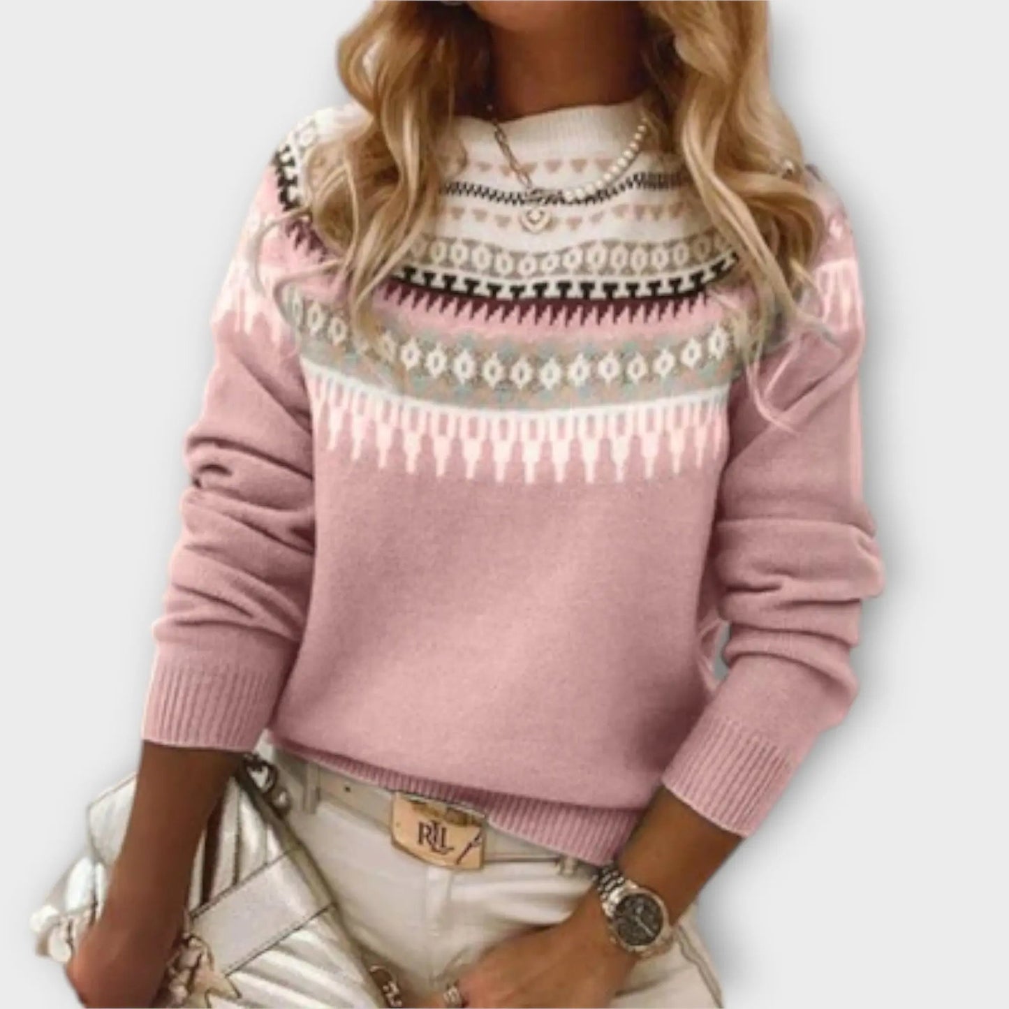 Lena | Jersey de Punto Cálido y Confortable para Mujer de Invierno