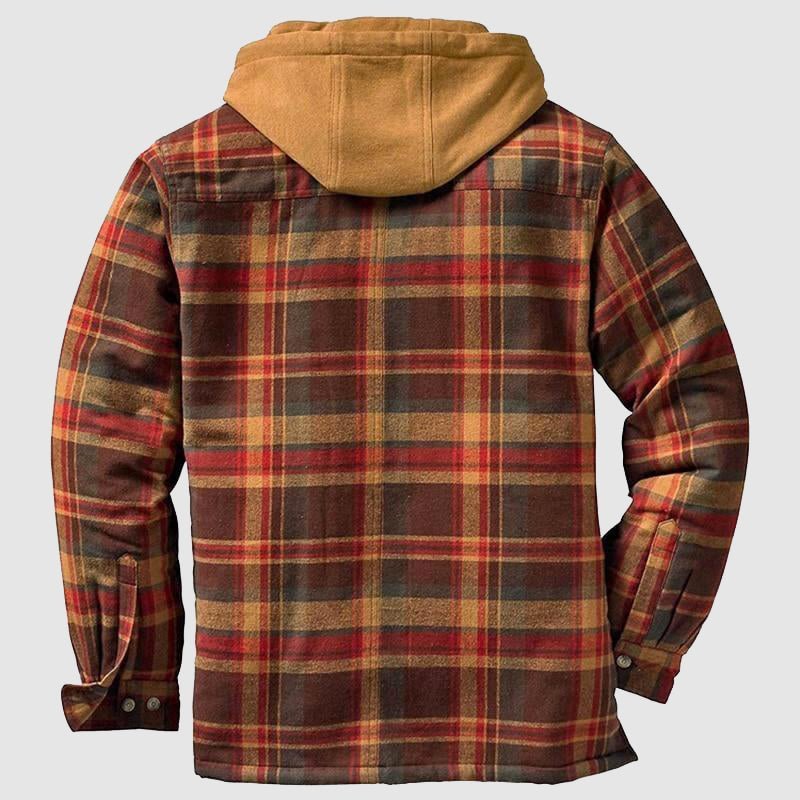 Lukas | Chaqueta de Leñador con Capucha de Dos Capas para Hombre