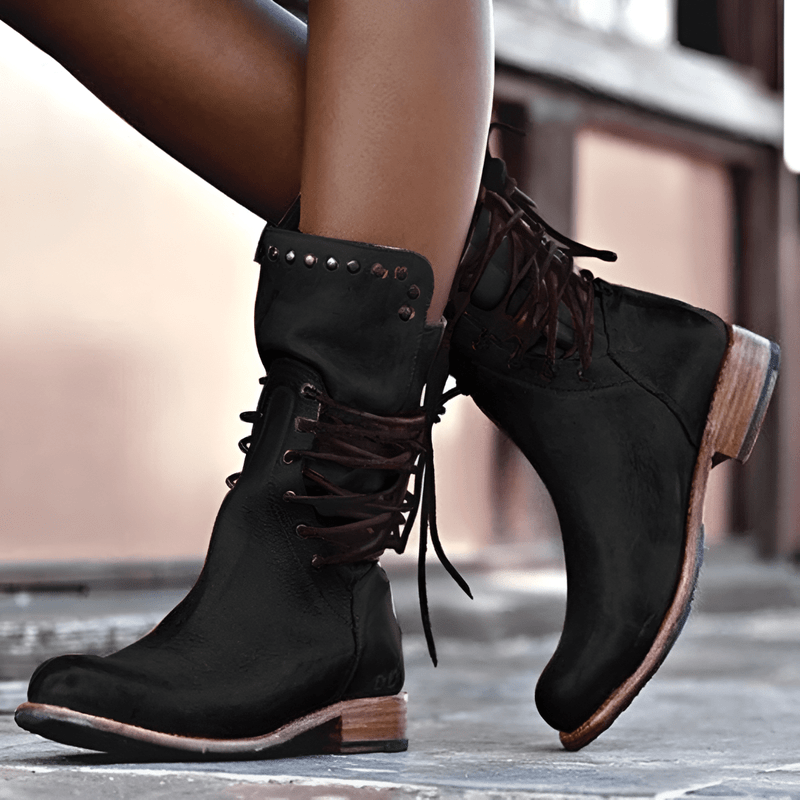 Botas mujer estilosa y confortable, ideales para otoño o invierno