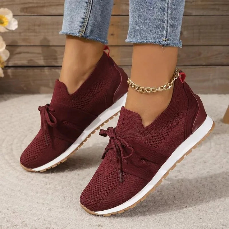 Zapatillas femeninas ortopédicas, modernas y versátiles para caminar