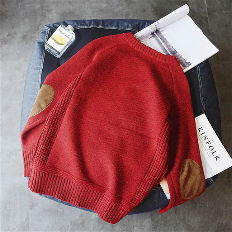 Avery | Jersey de Punto con Estampado Expressivo para Hombre