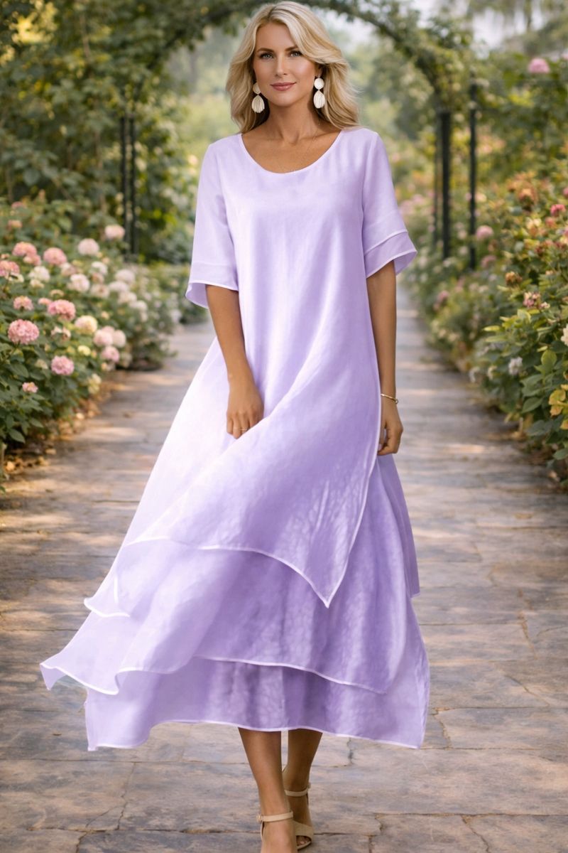 Vestido elegante para mujer, sofisticado y versátil