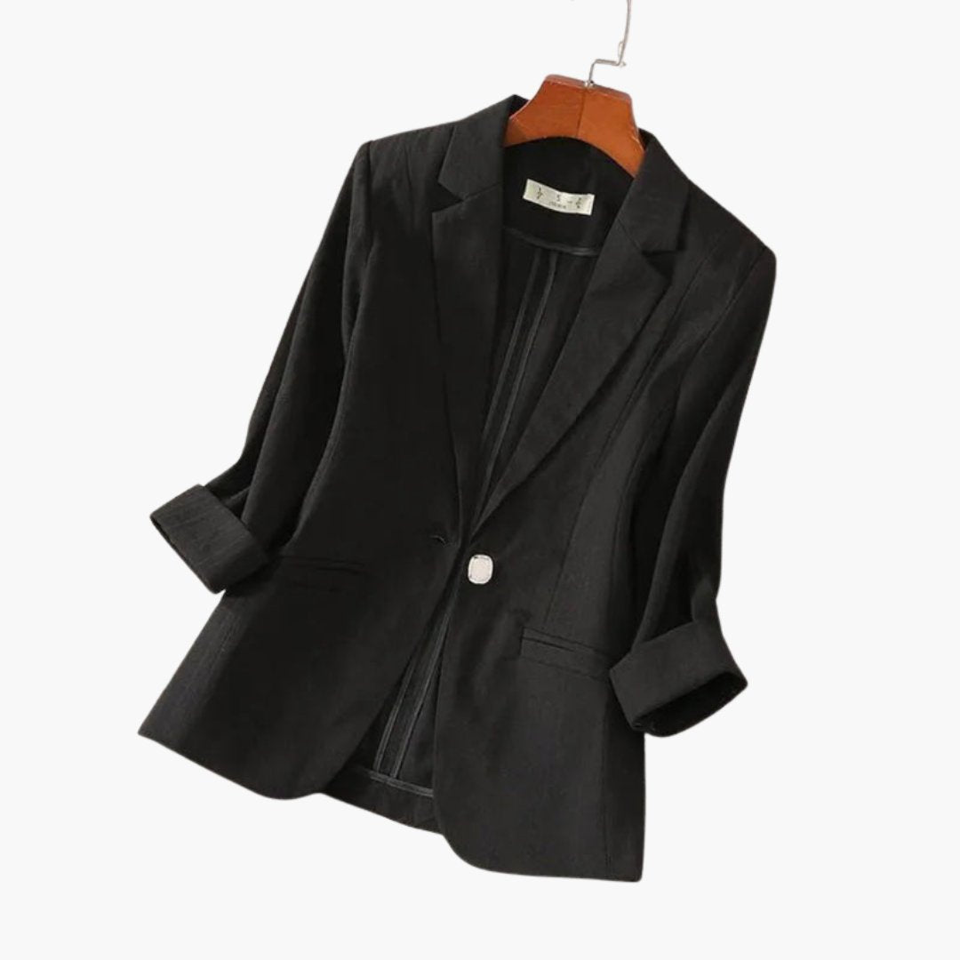 Ropa de verano Blazer Elegante Estilo Clásico Verano de Línea Elegante