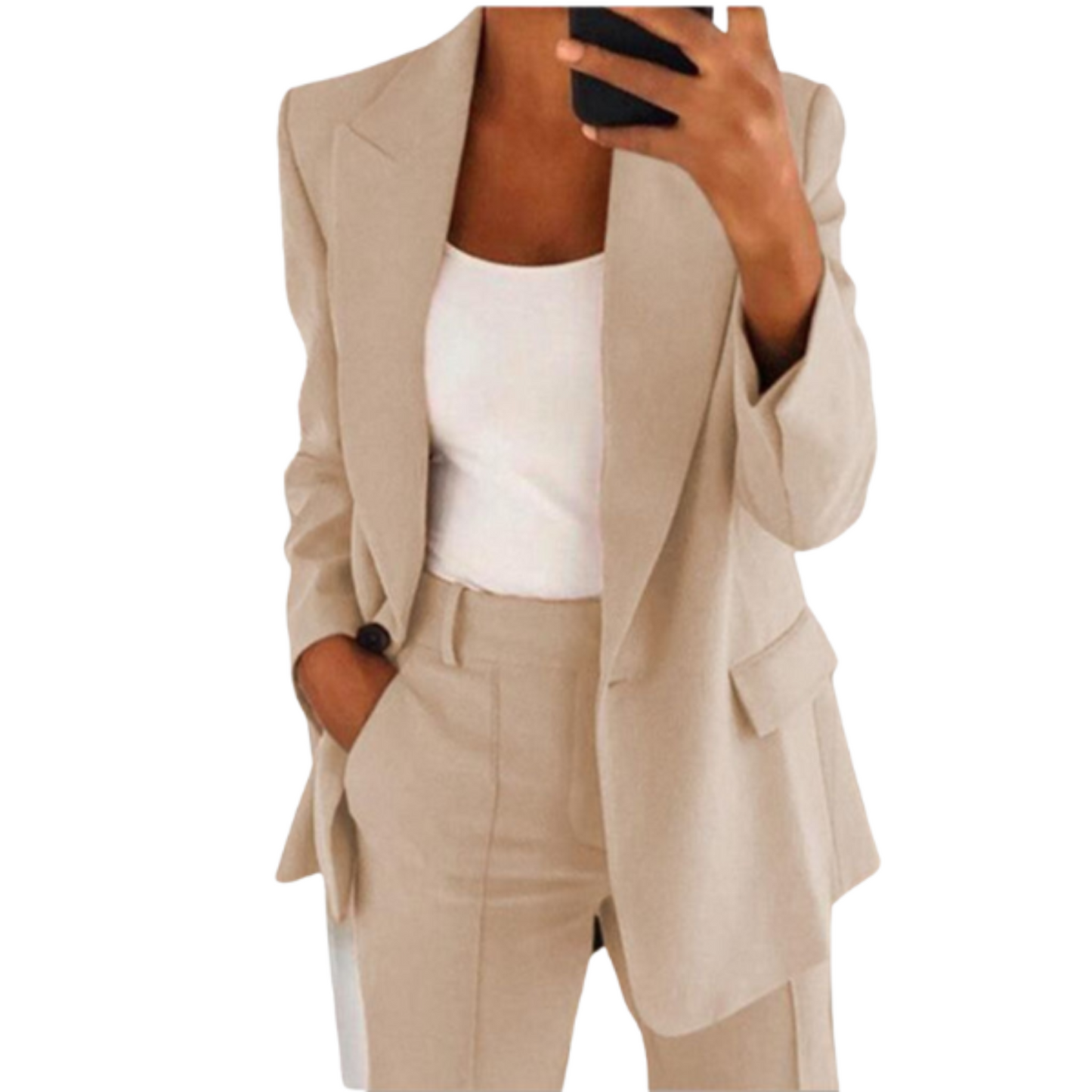 Enna | Conjunto de Blazer y Pantalón Elegante Oficina Formal