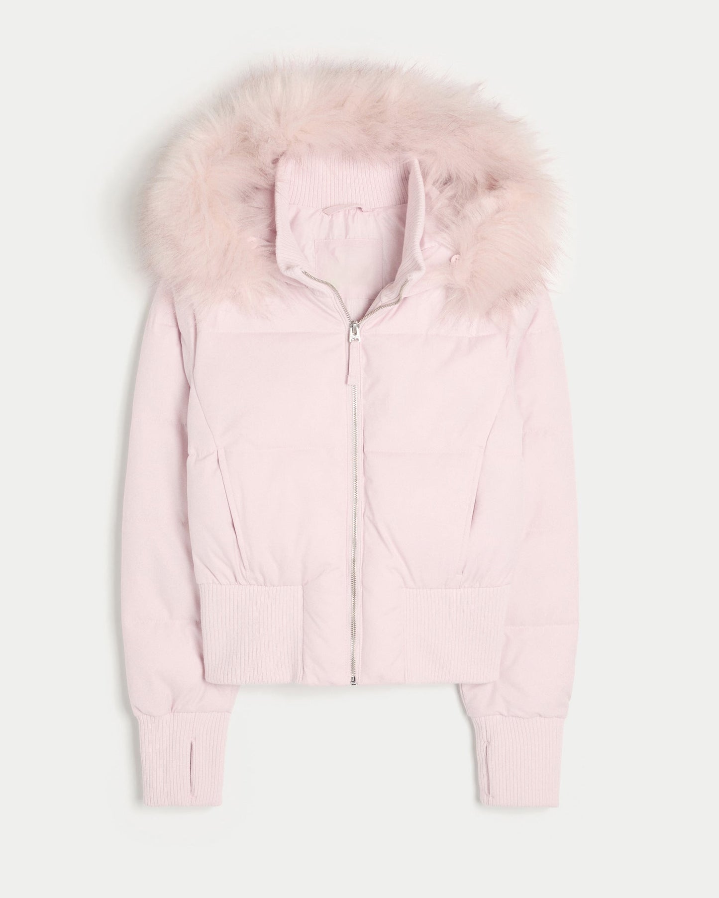 Fernanda | Chaqueta Puffer Corta con Capucha para Mujer de Invierno