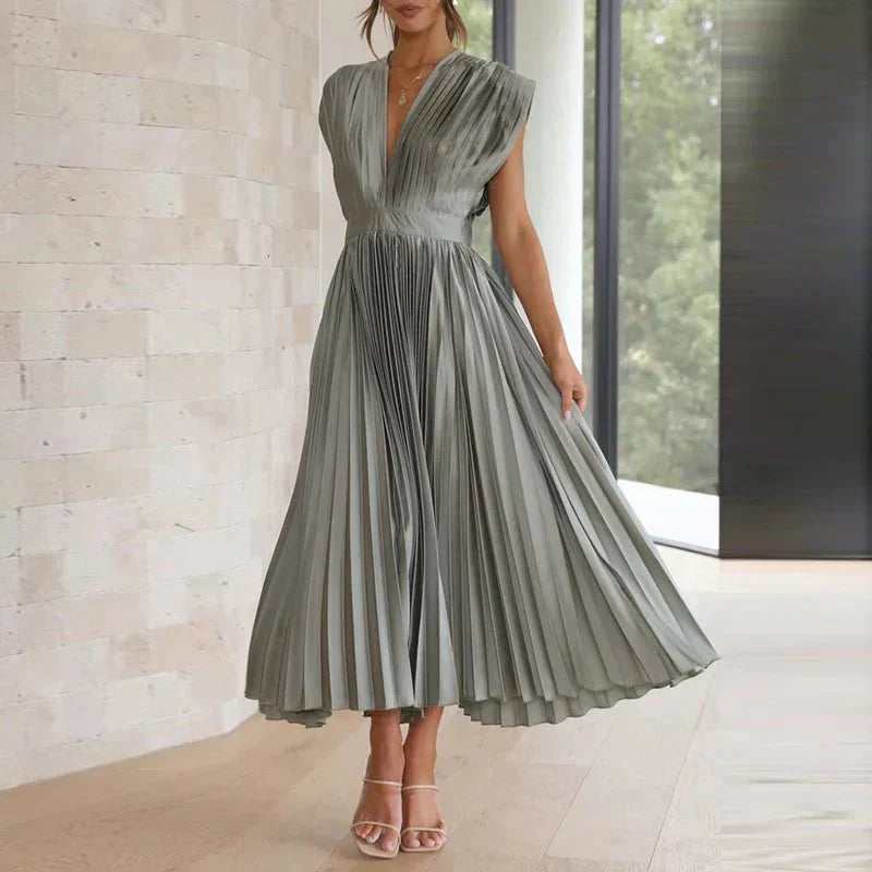 Vestido elegante para mujer, ligero y sofisticado para fiesta u oficina