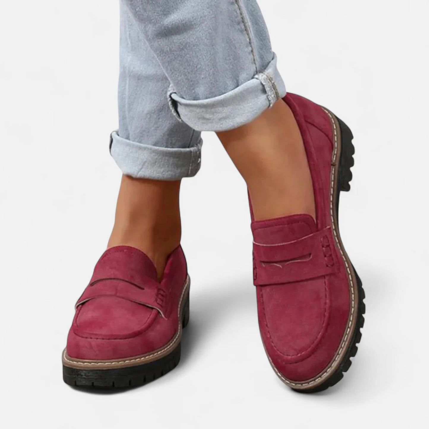 Carly | Mocasines Ortopédicos con Diseño Clásico para Mujer de Trabajo