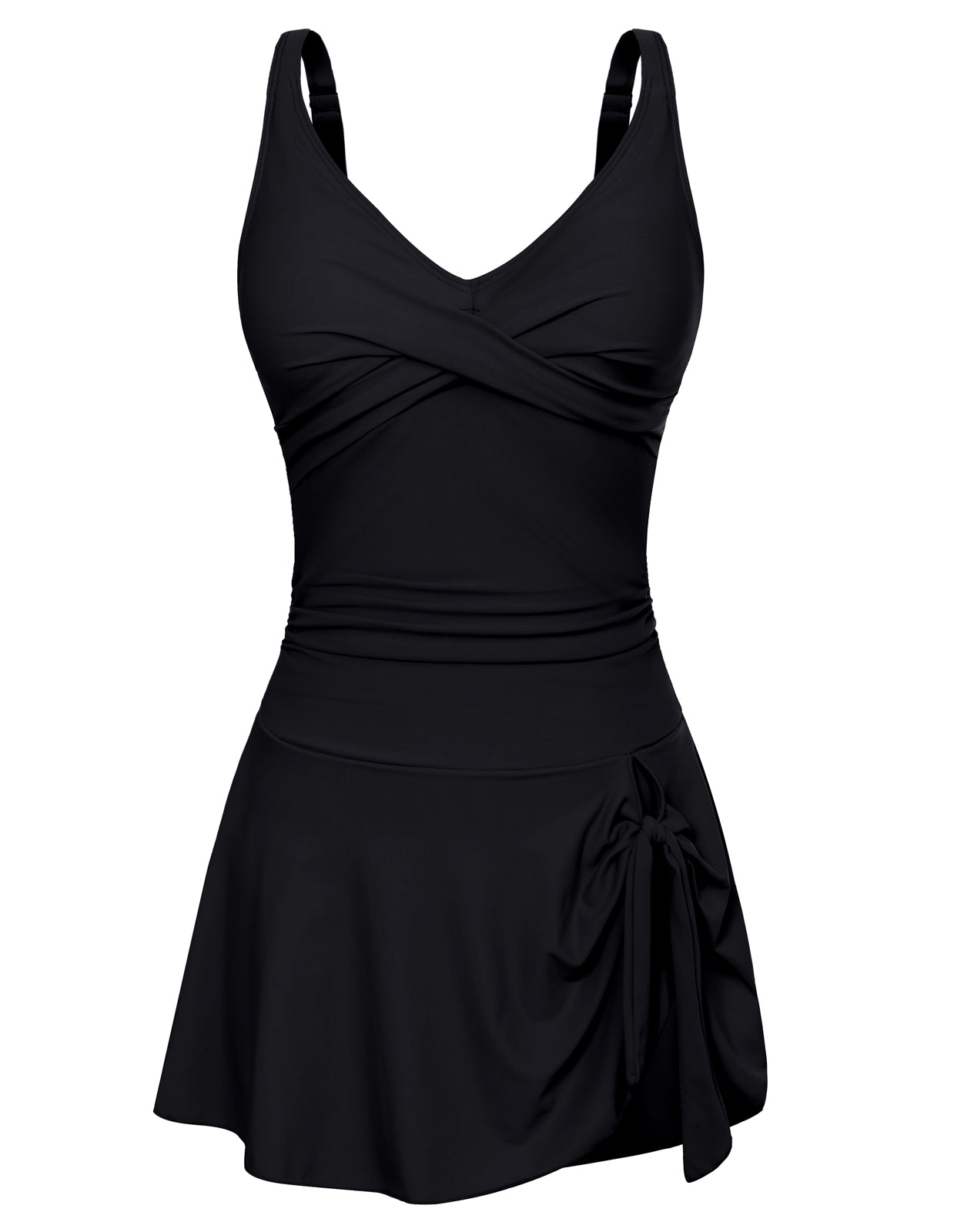 Vestido de baño en Negro - fresco y elegante