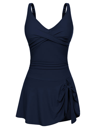 Vestido de baño en Negro - fresco y elegante