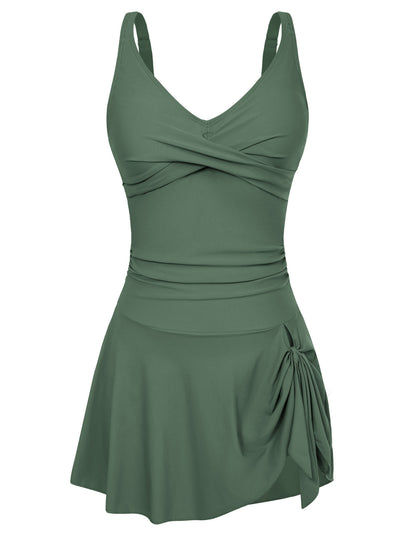Vestido de baño en Negro - fresco y elegante