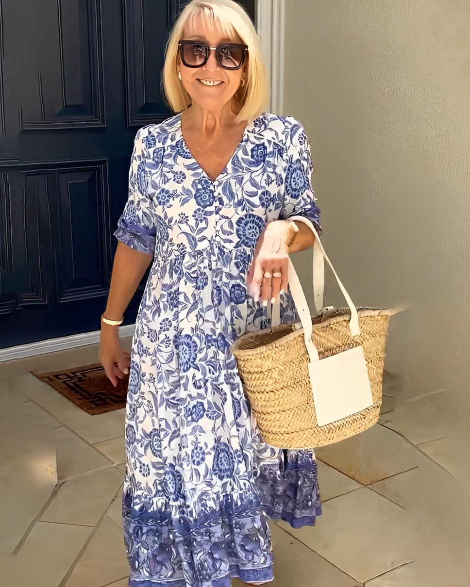Vestido ligero y vaporoso con corte favorecedor