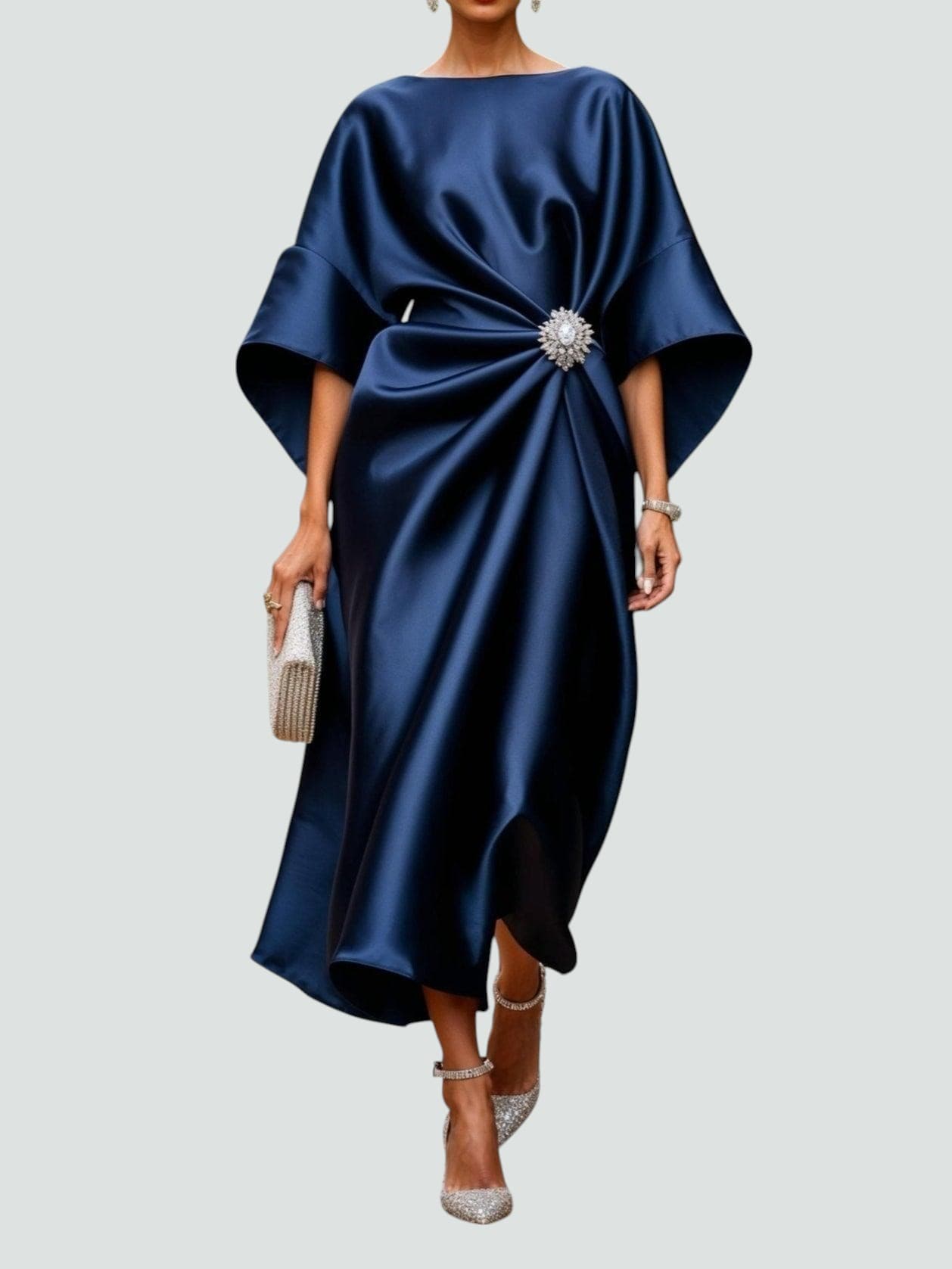 Elegante vestido de noche para mujer | Vestido largo de fiesta
