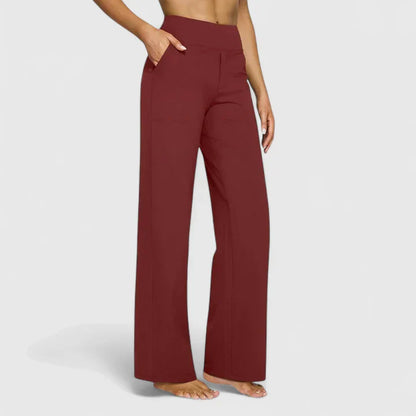 Wide | Pantalón Ancho Cómodo Casual Estilo Veraniego