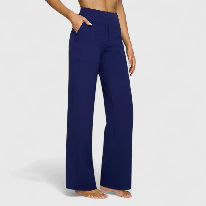 Wide | Pantalón Ancho Cómodo Casual Estilo Veraniego