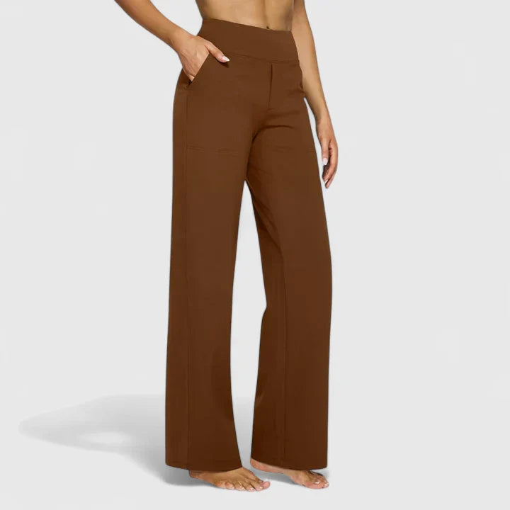 Wide | Pantalón Ancho Cómodo Casual Estilo Veraniego