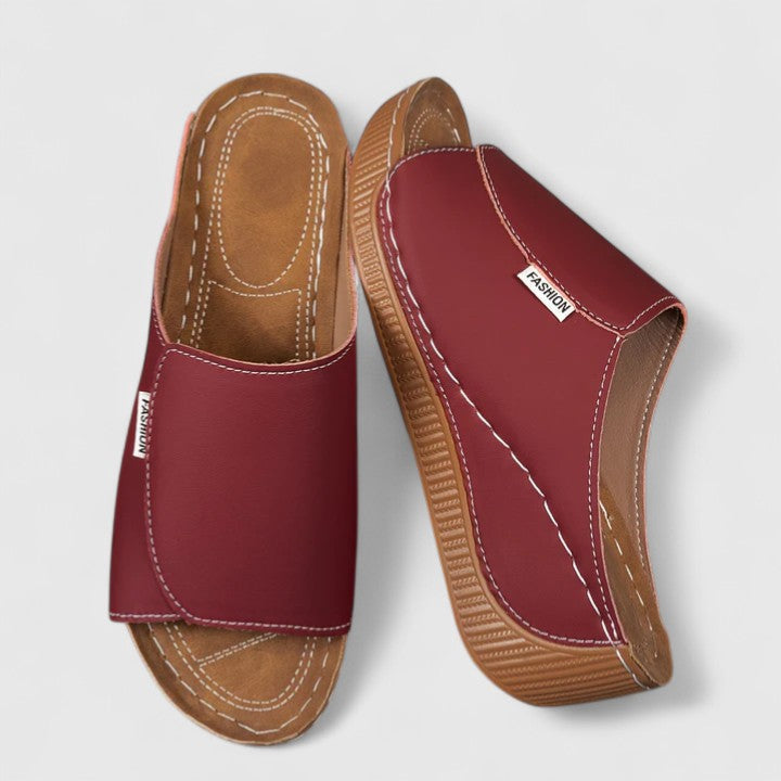 Sandalias ortopédicas con suela ergonómica y ajuste cómodo para mujer, ideales para verano o uso diario