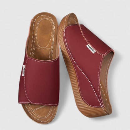 Sandalias ortopédicas con suela ergonómica y ajuste cómodo para mujer, ideales para verano o uso diario