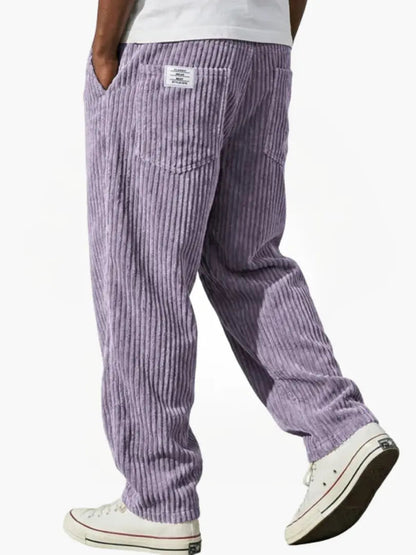 Pantalón de pana para caballero - Diseño clásico y elegante de otoño