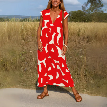 Vestido con Detalles Calados y Cuello Redondo | Estilo Femenino