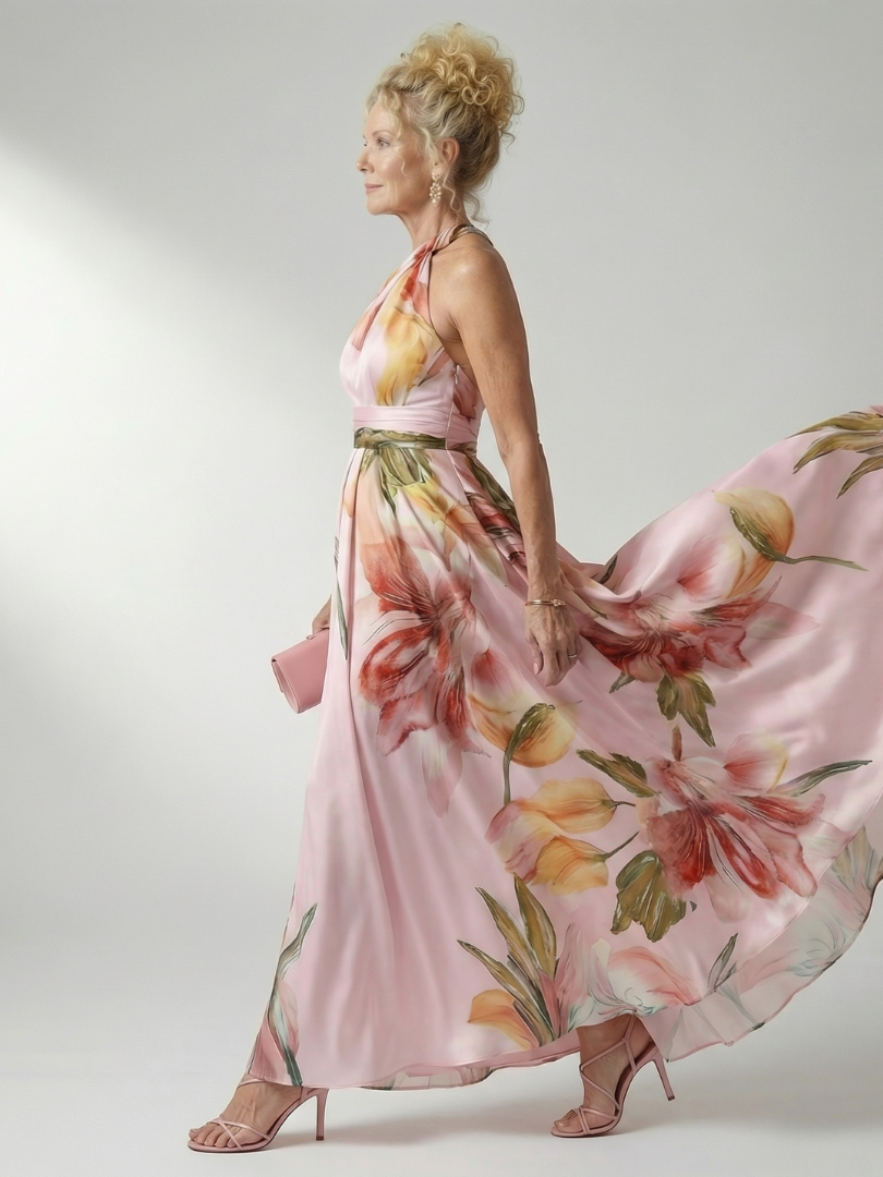 Vestido Maxi Floral Ligero | Estilo Bohemio para Mujer