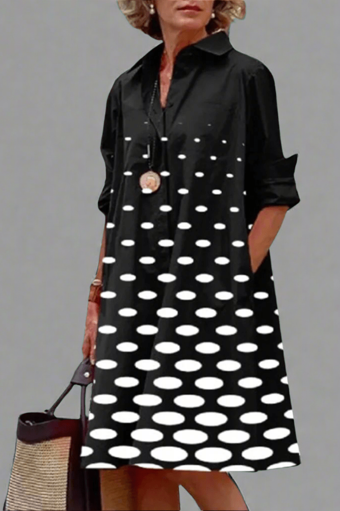 Maeve | Blusa Larga con Estampado Expressivo para Mujer