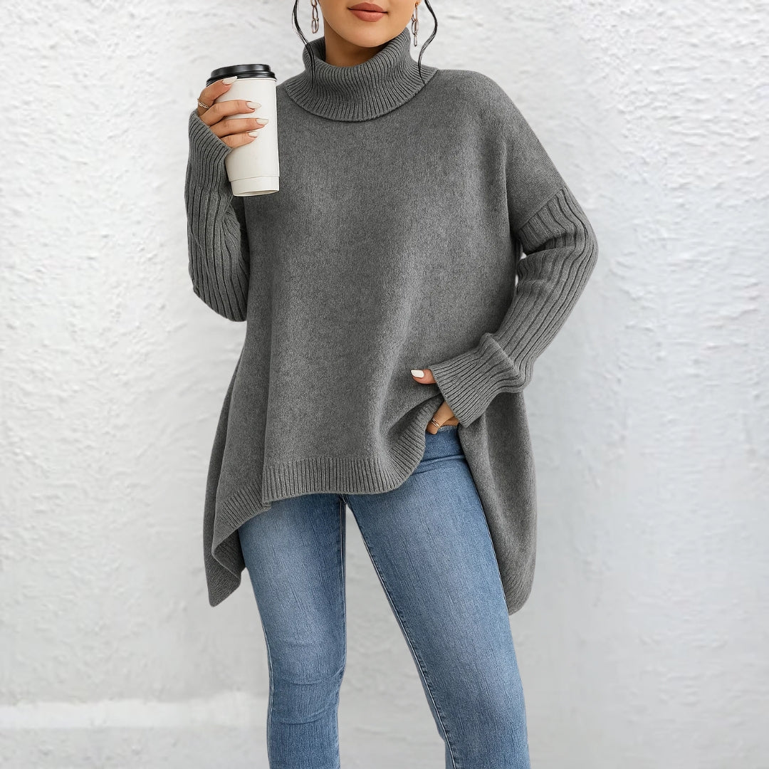 Brigit | Jersey de Punto con Cuello Redondo para Mujer