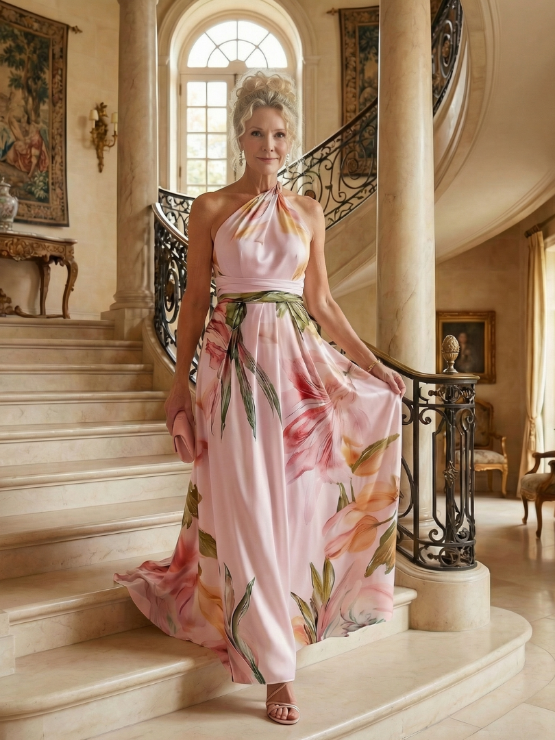 Vestido Maxi Floral Ligero | Estilo Bohemio para Mujer