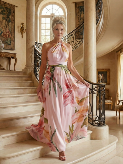 Vestido Maxi Floral Ligero | Estilo Bohemio para Mujer