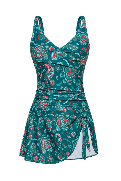 Vestido de baño en Negro - fresco y elegante
