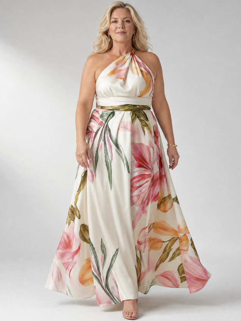 Vestido Maxi Floral Ligero | Estilo Bohemio para Mujer