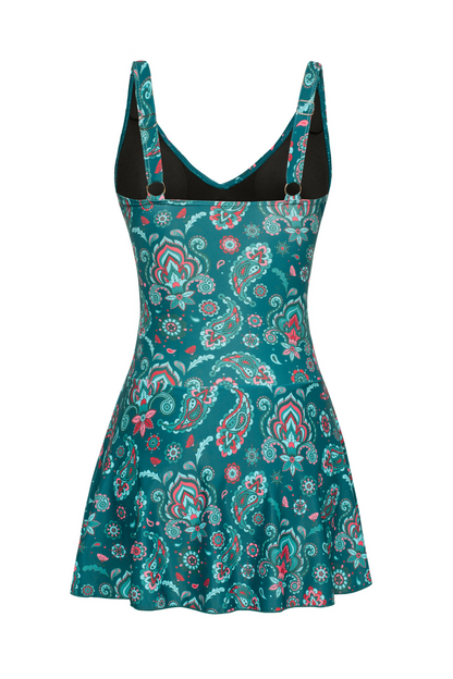 Vestido de baño en Negro - fresco y elegante