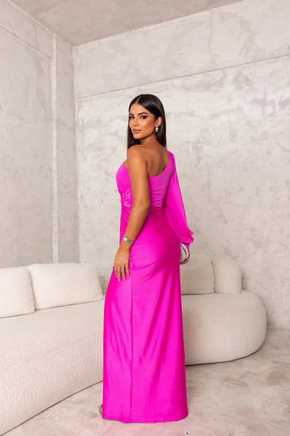 Vestido de silueta elegante para mujer, ligero y sofisticado para fiesta