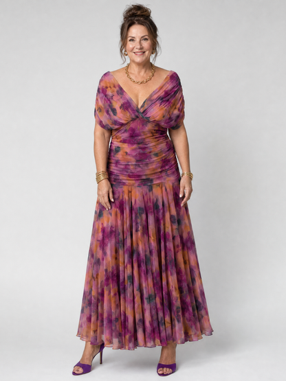 Vestido Off Shoulder Midi Fluido | Estilo Elegante para Mujer