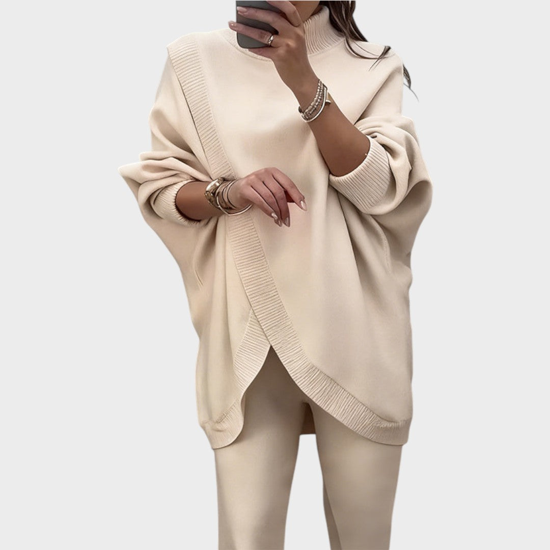 Monserat | Conjunto de Jersey y Pantalones Oversize con Diseño Sofisticado para Mujer