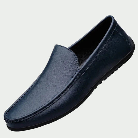 Carlos | Mocasines De Cuero Auténtico
