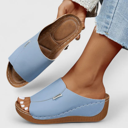 Sandalias ortopédicas con suela ergonómica y ajuste cómodo para mujer, ideales para verano o uso diario