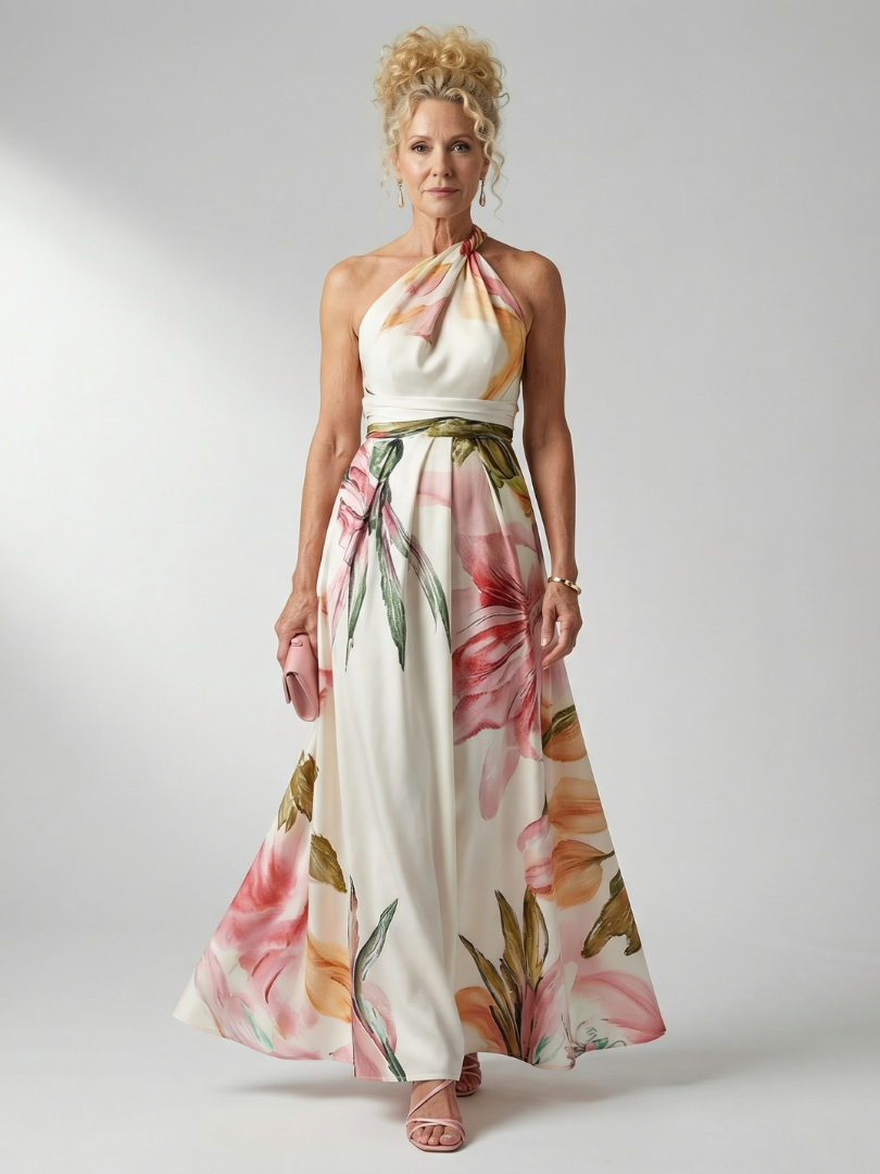 Vestido Maxi Floral Ligero | Estilo Bohemio para Mujer