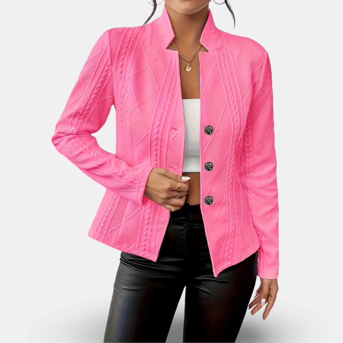 Prestige | Blazer Entallada Premium Oficina Manga Larga