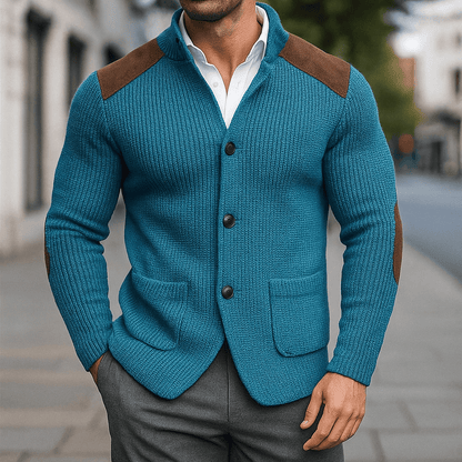 Sven | Chaleco de Punto con Estilo Moderno para Hombre de Otoño