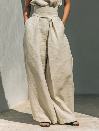 Conjunto de dos piezas para mujer, minimalista y versátil