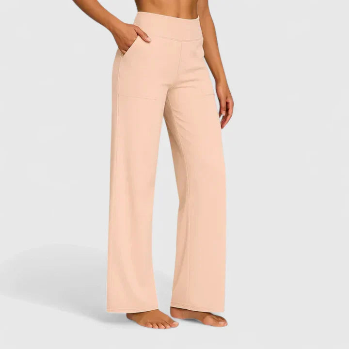 Wide | Pantalón Ancho Cómodo Casual Estilo Veraniego