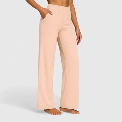 Wide | Pantalón Ancho Cómodo Casual Estilo Veraniego