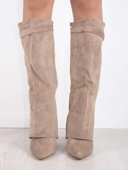 Botas mujer estilosa y confortable, ideales para otoño o invierno