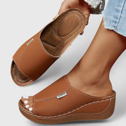 Sandalias ortopédicas con suela ergonómica y ajuste cómodo para mujer, ideales para verano o uso diario