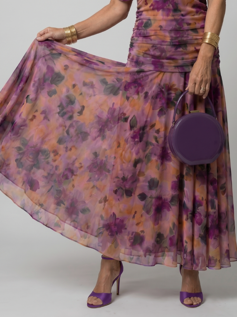 Vestido Off Shoulder Midi Fluido | Estilo Elegante para Mujer