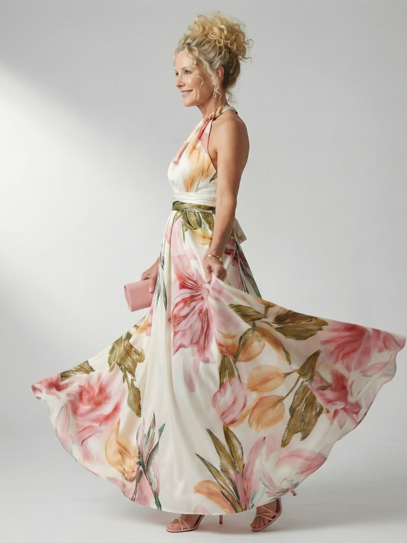 Vestido Maxi Floral Ligero | Estilo Bohemio para Mujer