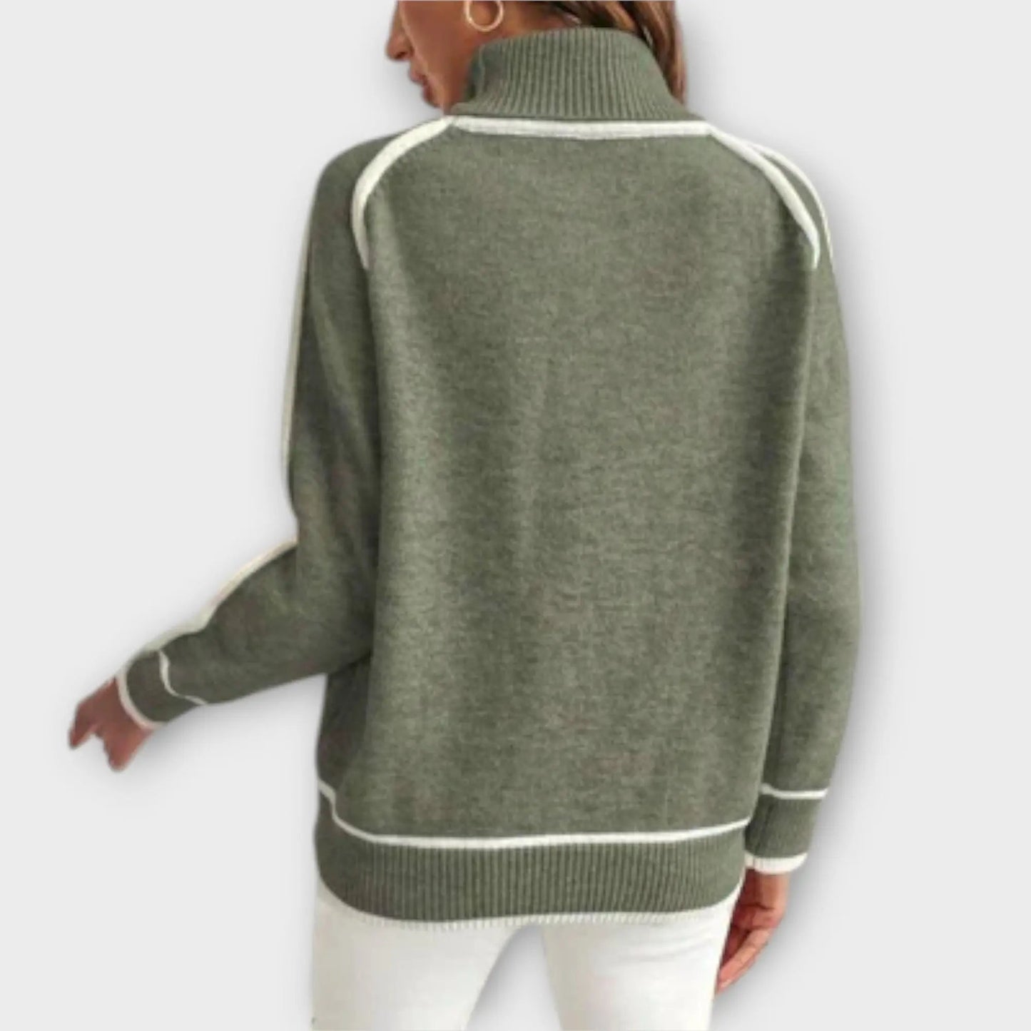 Christine | Jersey de Punto de Lana Exclusivo para Mujer de Invierno