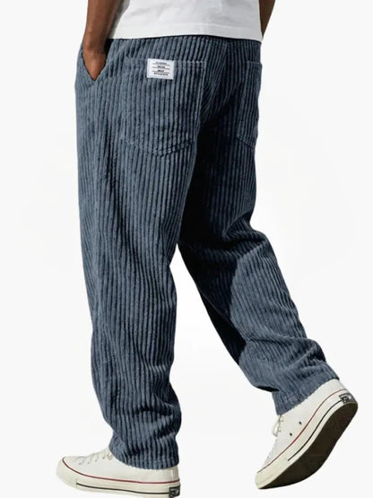 Pantalón de pana para caballero - Diseño clásico y elegante de otoño